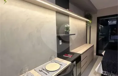 Apartamento à venda na rua das gardênias, 25, mirandópolis, são paulo, 37 m2 por r$ 773.400