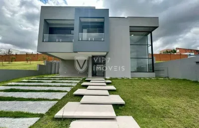 Casa à venda, 4 quartos, 4 suítes, 4 vagas, alphaville nova esplanada 3 - votorantim/sp