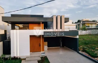 Casa com 3 dormitórios à venda, 247 m² por r$ 2.290.000,00 - condomínio mont blanc - sorocaba/sp