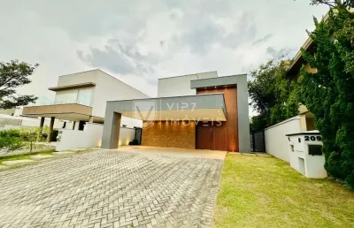 Casa com 3 dormitórios à venda, 295 m² por r$ 2.750.000,00 - alphaville nova esplanada 1 - votorantim/sp