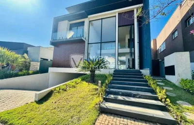 Casa à venda, 4 quartos, 4 suítes, 4 vagas, alphaville nova esplanada - votorantim/sp