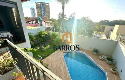 Casa sobrado a venda 3 suítes à venda, 368 m² - chácara nazaré - piracicaba/sp