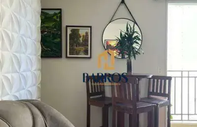 Apartamento á venda, 2 dorm, 55 m² edifício ilha de cozumel - jardim nova iguaçu - piracicaba-sp