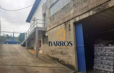 Ótimo barracão industrial p/ locação - 750mts, copa, recepção, refeitório. bairro sta rosa.