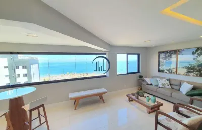Apartamento à venda no costa azul: 3 quartos, 2 suítes, vista mar