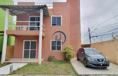 Casa triplex com 03 quartos, 01 suíte em condomínio fechado - stella mares