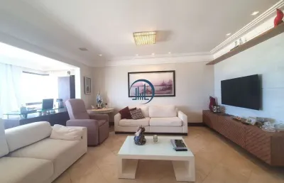 Oportunidade: apartamento 4 quartos vista mar com 146 m², 3 vagas de garagem bairro pituba, ssa/ba
