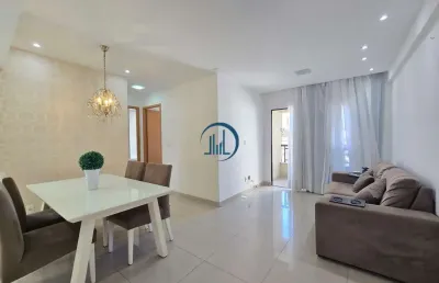 Aluga-se apartamento com 2 quartos mobiliado em condomínio clube em itapuã salvador-ba