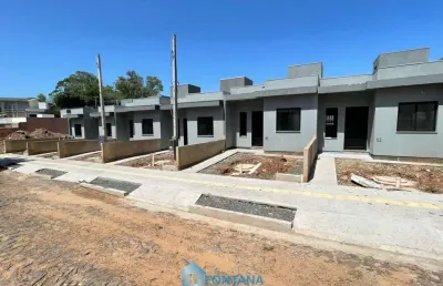 Casa com 2 dormitórios à venda, 50 m² por r$ 209.000,00 - nossa chácara - gravataí/rs