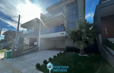 Casa com 3 dormitórios à venda, 286 m² por r$ 1.990.000,00 - cyrela landscape seminario - gravataí/rs