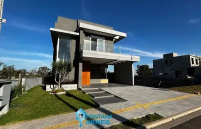 Casa com 3 dormitórios à venda, 228 m² por r$ 2.100.000,00 - condomínio cyrela landscape seminário - gravataí/rs