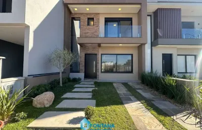 Casa com 3 dormitórios à venda, 130 m² por r$ 850.000,00 - condomínio central square - gravataí/rs