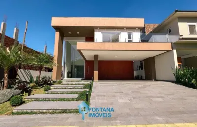 Casa com 3 dormitórios à venda, 274 m² por r$ 1.780.000,00 - villa lucchesi - gravataí/rs