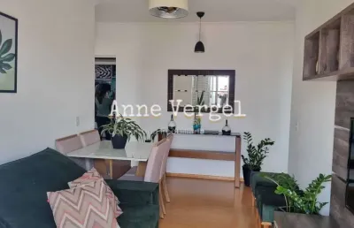 Apartamento 2 quartos à venda no centro de carapicuíba 56m2 com sacada 1 vaga de carro coberta próximo a estação centro