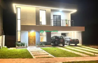 Casa de condomínio para venda em capuava de 393.00m² com 3 quartos, 3 suites e 4 garagens