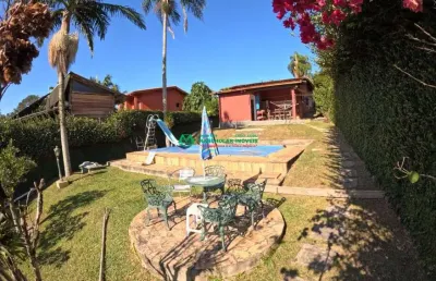 Casa de condomínio para venda em chácara represinha de 643.00m² com 3 quartos, 1 suite e 3 garagens