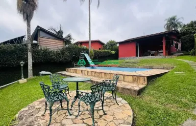 Casa de condomínio para alugar em chácara represinha de 643.00m² com 3 quartos, 1 suite e 3 garagens