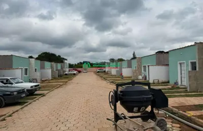 Casa de condomínio para venda em chácara do carmo de 59.00m² com 2 quartos, 1 suite e 2 garagens