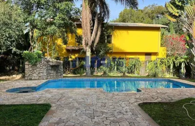 Casa em condomínio fechado com 6 quartos à venda na rua das aroeiras, 215, chácara flora, valinhos, 842 m2 por r$ 2.300.000