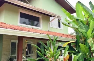 Ubatuba, itaguá - linda e ampla casa com lazer e espaço gourmet, 03 dorms - 228m2 de construção
