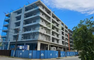 Ubatuba, itaguá - apto com 02 dormitórios (01 suíte), em fase final de obra, vista para mar.