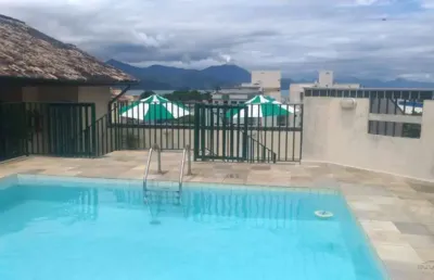 Ubatuba, itaguá- apartamento de 2 dormitórios, sendo 1 suíte em condomínio com piscina!