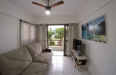 Ubatuba, itaguá - apartamento de 1 dormitório, bem localizado, em condomínio com elevador!