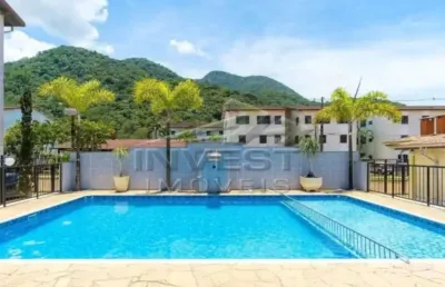 Ubatuba - sape, apartamento 02 dormitórios (1st), pisicina
