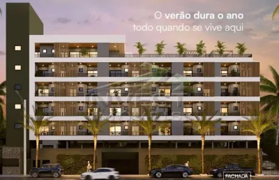 Ubatuba, itaguá - lançamento apto com 01 suíte + banheiro social, ofurô na sacada.