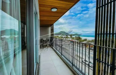 Ubatuba, praia grande- belíssimo apartamento frente mar, com 2 suítes, e 1 lavabo!