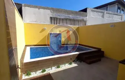 Casa com 2 dorms, balneário gaivotas, itanhaém - r$ 365 mil, cod: 3579-0