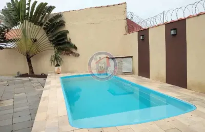 Casa com 3 quartos, jardim praia grande, mongaguá - r$ 550 mil, cod: 4095-1
