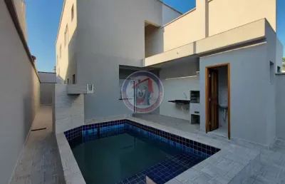 Sobrado com 3 dorms, loty, itanhaém - r$ 450 mil, cod: 3469-5