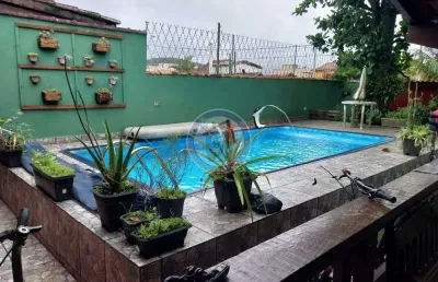 Casa com 3 quartos, balneário itaóca, mongaguá - r$ 640 mil, cod: 5017-1