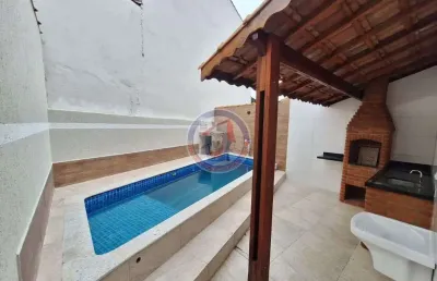 Casa com 3 dorms, vila anhanguera, mongaguá - r$ 450 mil, cod: 749-13