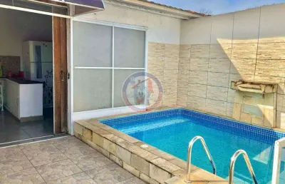 Casa com 2 quartos, jardim praia grande, mongaguá - r$ 340 mil, cod: 1327-15