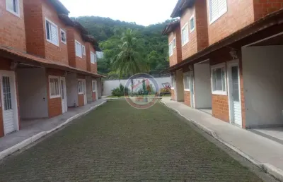 Sobrado de condomínio com 3 quartos, vila são paulo, mongaguá - r$ 320 mil, cod: 7339-6