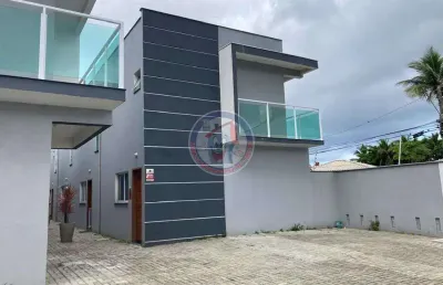 Sobrado de condomínio com 2 quartos, vila atlântica, mongaguá - r$ 389 mil, cod: 1341-15