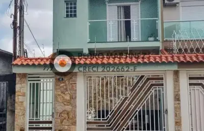 Sobrado para venda em guarulhos, parque continental i, 3 dormitórios, 1 suíte, 4 banheiros, 7 vagas