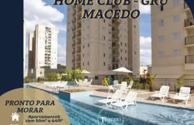 Apartamento para venda em guarulhos, macedo, 2 dormitórios, 1 suíte, 1 banheiro, 1 vaga