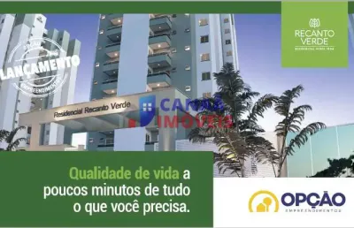 Recanto verde - recanto verde apartamentos 2 quartos c/ suíte, sacada, elevador e lazer na  região novo mundo c/ documentos grátis*