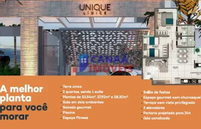 Unique lídice - unique lídice apartamentos 2 quartos c/ suíte na região central - entrada parcelada em 40x