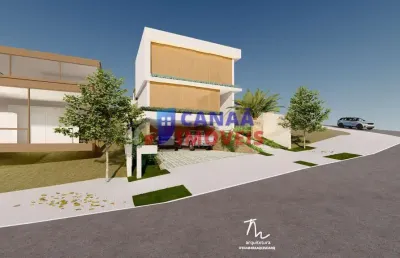 Lindíssima casa alto padrão 3 pisos aquisição e construção condomínio terra alpha