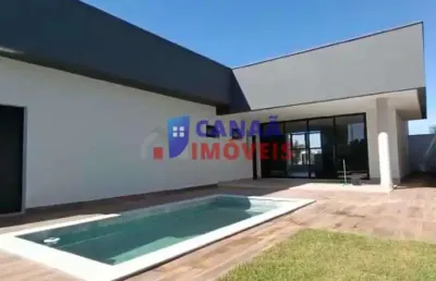 Arts condomínio - casa com  3 suites, piscina aquecida
