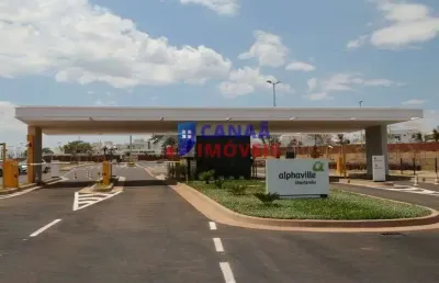 Terreno em condomínio fechado à venda no Granja Marileusa, Uberlândia 