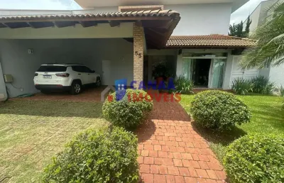 Casa 4 quartos 2 suítes 290m² condomínio bosque karaíba