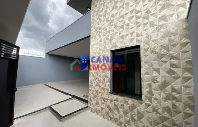 Bela casa térrea no novo mundo com escritório + 3 suítes