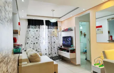 Apartamento para venda em suzano, vila urupês, 2 dormitórios, 1 banheiro, 1 vaga