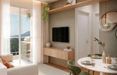 Apartamento na planta para venda em mogi das cruzes, mogi moderno, 2 dormitórios, 1 banheiro, 1 vaga