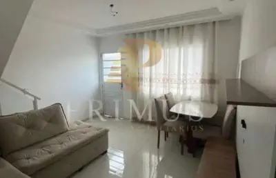Casa em condomínio para venda em poá, água vermelha, 2 dormitórios, 2 banheiros, 1 vaga